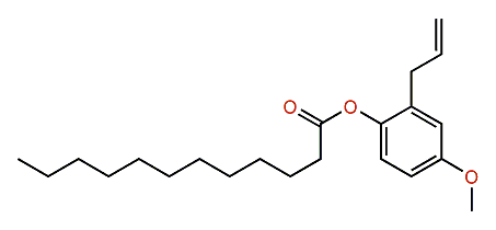 2-Allyl-4-methoxyphenyl dodecanoate